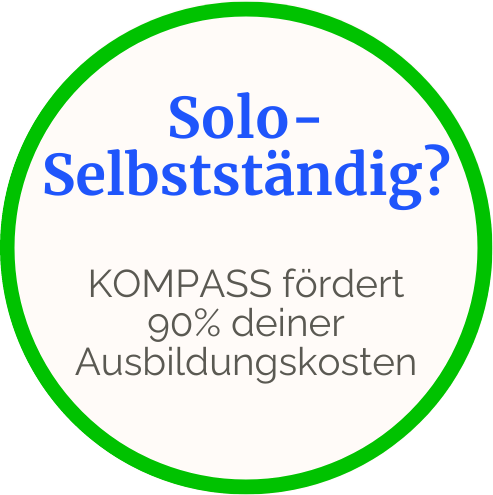 Logo der Förderung mit KOMPASS